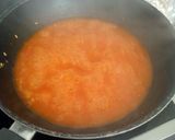 Une image de l'étape 2 de Risotto tomate lait de coco.