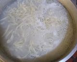 Foto del paso 4 de la receta: Spaguettis caseros con salsa de albahaca, ajos y tomates