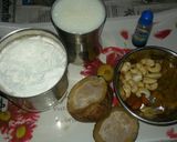 A picture of step 1 of Brown bread & Lauki ice cream.