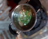 Foto langkah ke 3 dari resep Nasi Tim Sayur Udang.