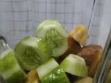 Green smoothies (selada, pisang, timun)