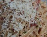 Foto langkah ke 4 dari resep Fettuccini Cheese Milk.