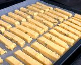 Une image de l'étape 3 de Frites de polenta au emmental.