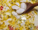 Sűrű "csirkeleves" jackfruittal és gnoccihval (vegán) recept fázis 4 fotója