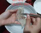 Hình bước làm 1 của món Bí quyết chưng yến với táo đỏ đậm vị