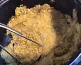 Une image de l'étape 8 de Écrasée de panais au bouillon de champignons et fromage.