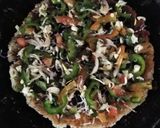 चावल का पिज़्ज़ा (chawal ka pizza recipe in Hindi) रेसिपी चरण 12 फोटो