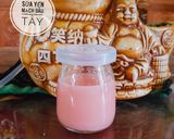 Hình bước làm 2 của món #8 | Sữa yến mạch dâu tây