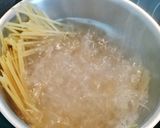 Foto del paso 2 de la receta Espaguetis con Champiñones a la crema