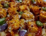 পনির টিক্কা তাওয়া পিজ্জা (paneer tikka tawa pizza recipe in bengali) রেসিপি ধাপ - 7 ছবি