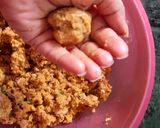 A picture of step 2 of Leftover Chhole Kabab.