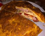 Reggeli tojásos tortilla torta recept fázis 5 fotója