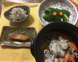 A picture of step 8 of Japanese Oyster Rice.