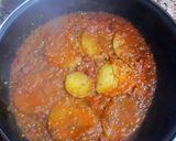 Foto del paso 17 de la receta Cazuela de boquerones en salsa de tomates negros