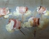 Foto del paso 3 de la receta: Rollitos de pollo, beicon y queso