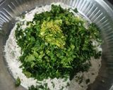 A picture of step 3 of Methi Bajra Flour Dhebra (Gujarati Style).