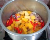 Foto langkah ke 2 dari resep Sayur Lodeh Labu Kuning Fiber Creme.
