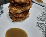A picture of step 6 of Sabudana vada.