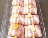 A picture of step 1 of Bacon and Abalone.