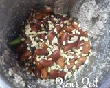 A picture of step 2 of Rajma and Moong Bhajiye.