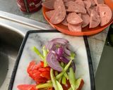 Foto del paso 3 de la receta: Domplines con salami guisado 🇩🇴