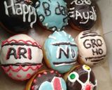 Foto langkah ke 12 dari resep Donat Ekonomis Empuk Tanpa Kentang.