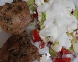 Majoránnás csirke recept fázis 3 fotója