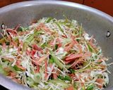 A picture of step 1 of Vegetables Roll.