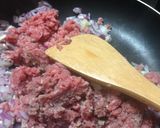 Foto del paso 2 de la receta: Polenta en Salsa Roja con carne Molida Queso!!