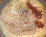 Foto del paso 6 de la receta Quiche de gambas, puerros y calabacín