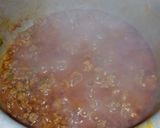 A picture of step 5 of Macaroni and mince with coconut.