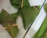 Foto langkah ke 2 dari resep Lupis ketan daun pisang.