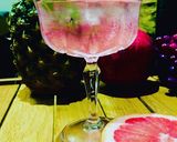 A picture of step 1 of Grapefruit mocktail.