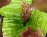 รูปขั้นตอนการทำที่ 2 ของ ต้มมะระยัดไส้หมูสับ