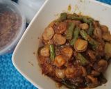 Foto langkah ke 6 dari resep Jamur kancing buncis bumbu kecap.