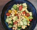 Une image de l'étape 6 de Salade aux pois chiches.