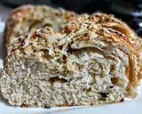 Foto del paso 2 de la receta: PAN Recorte de🌿Hierbas y Ajo💚