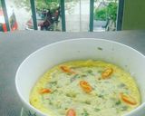 Hình bước làm 5 của món Trứng hấp tôm nấm