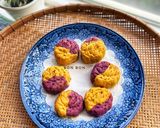 Hình bước làm 5 của món Bánh Trung Thu Khoai Lang 2 Màu