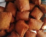 A picture of step 3 of Vanilla mandazi.
