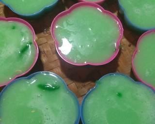 Puding Cendol Vla Gula Merah #week47 - Step 3