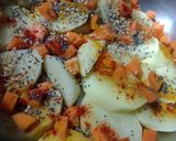 Foto del paso 1 de la receta: Espinacas con patatas al vapor