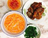 Hình bước làm 1 của món Cà rốt chua ngọt
