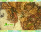 A picture of step 7 of Chicken Biryani.