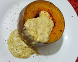 Foto del paso 10 de la receta: Calabaza rellena vegetariana rica y fácil