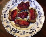 A picture of step 2 of California Farm Beet Juice Cured Salmon.