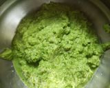 A picture of step 1 of Pudina Rice (Mint leaves Rice).