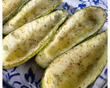 Foto del paso 2 de la receta: Zucchini Rellenos con Ensaladas