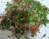 A picture of step 5 of Chicken Gilafi kabab.