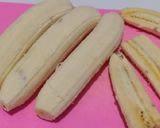 Foto langkah ke 1 dari resep Pisang Bakar Cokelat Keju Madu.